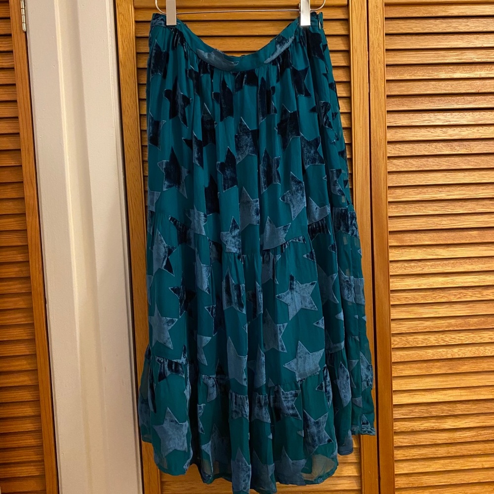 Anthropologie Star skirt